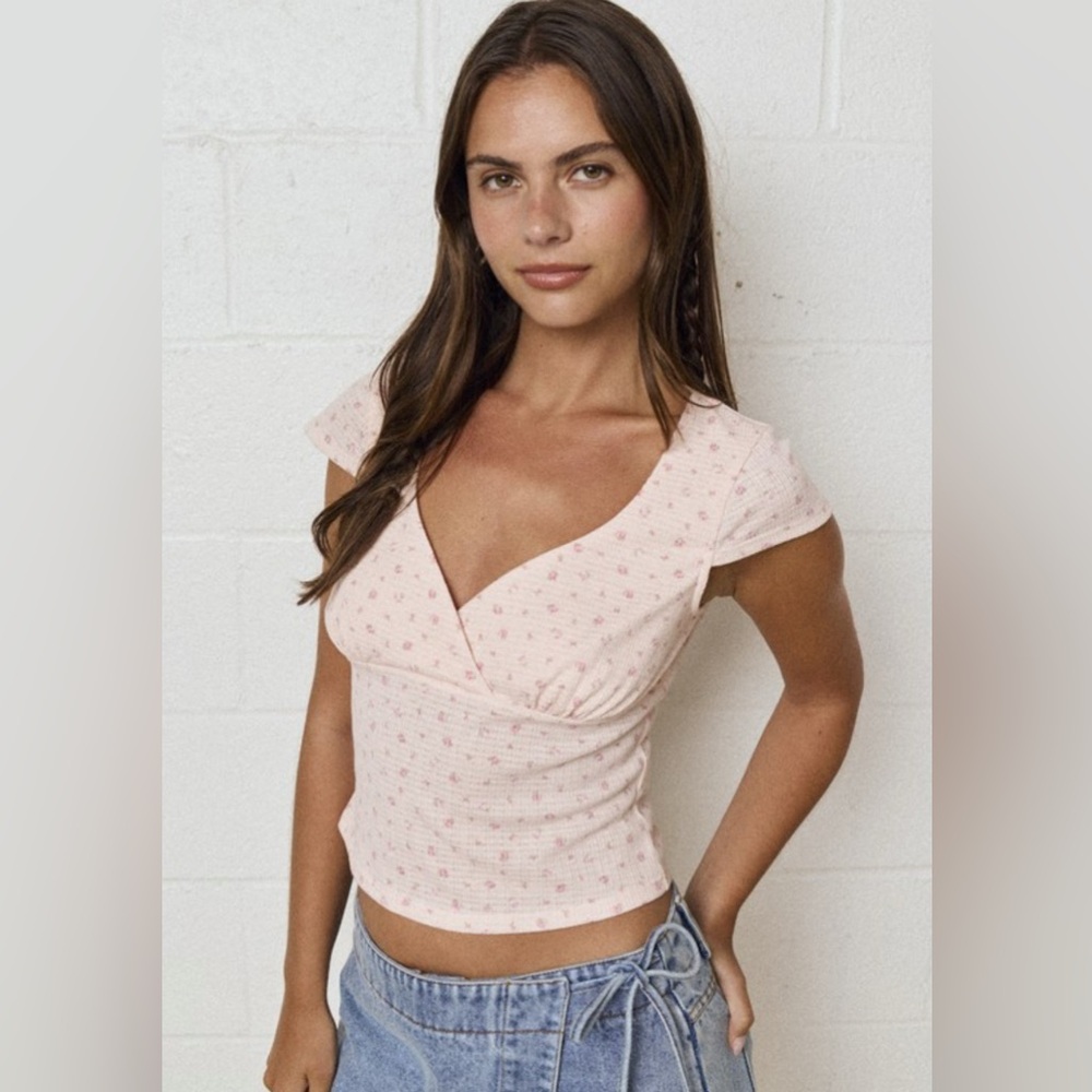 Ellie Short Sleeve Crop Top